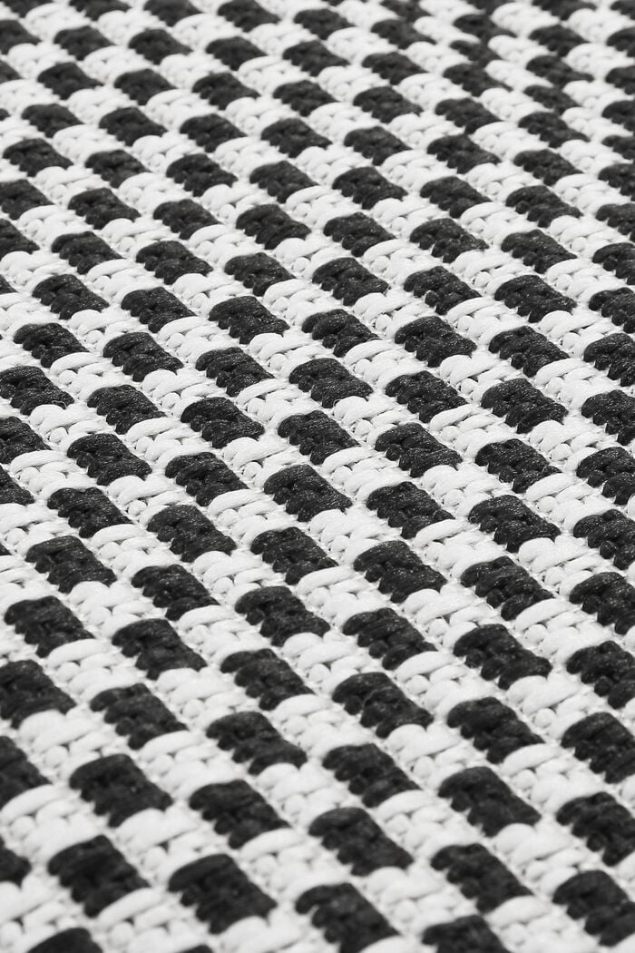 Kurzflor-Teppich für Indoor und Outdoor, BLACK MEDIUM WASHED, detail image number 1