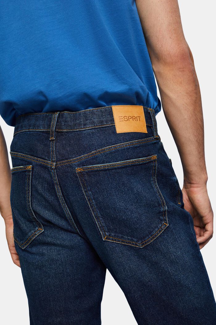 Jeans-Bermudashorts, BLUE DARK WASHED, detail image number 4