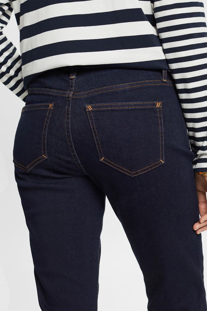Bootcut Jeans mit mittelhohem Bund, BLUE RINSE, detail image number 2