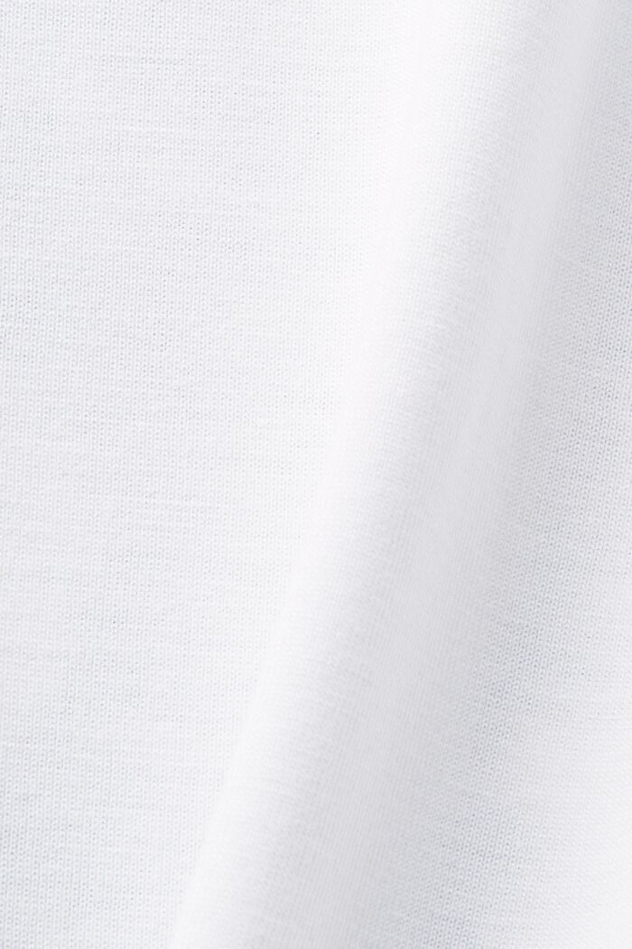 T-Shirt mit Print, LENZING™ ECOVERO™, WHITE, detail image number 5
