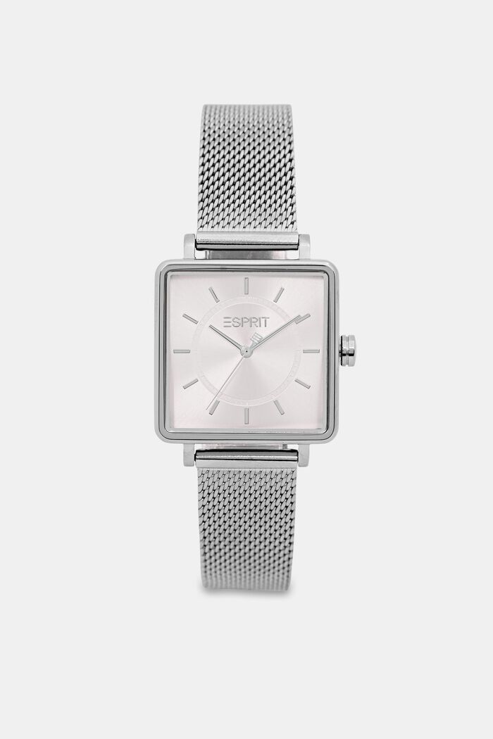 Women Uhren | Eckige Uhr mit Mesh-Armband - EY93160