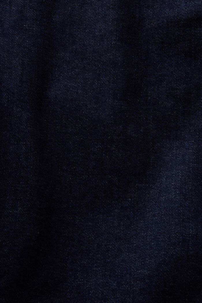 Recycelt: Schmale Jeans mit mittelhohem Bund, BLUE RINSE, detail image number 6