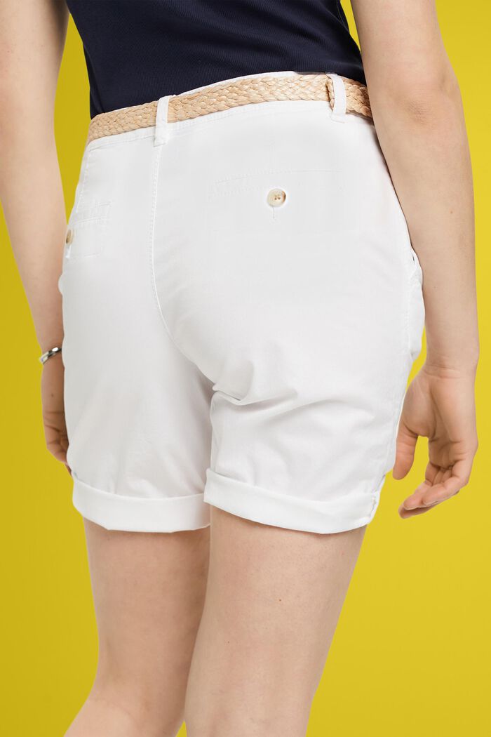 Chino-Shorts, WHITE, detail image number 2
