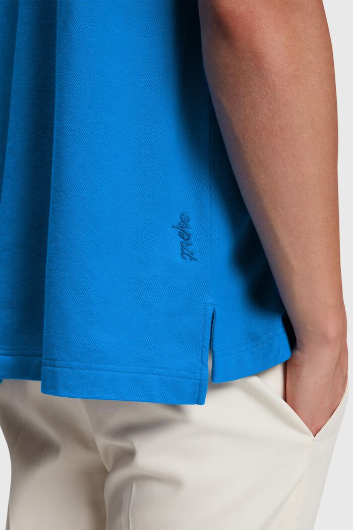 Relaxed Fit Poloshirt mit Dolphin-Badge, BLUE, detail image number 3