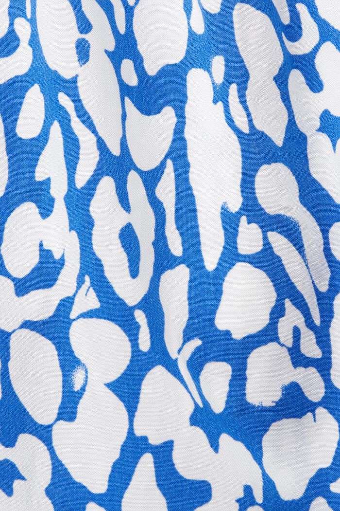 Gemusterte Pull-on-Shorts, LENZING™ ECOVERO™, BRIGHT BLUE, detail image number 8