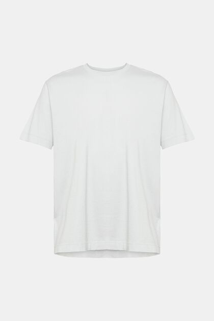 Unifarbenes T-Shirt, LIGHT GREY, overview