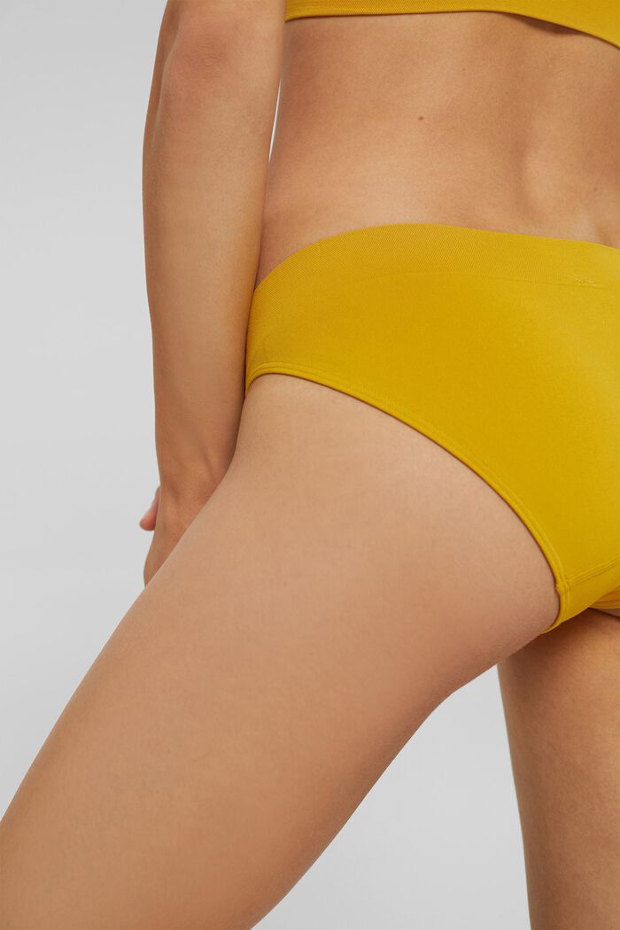 Recycelt: Hipster Slip mit Soft-Komfort, LIME YELLOW, detail image number 3