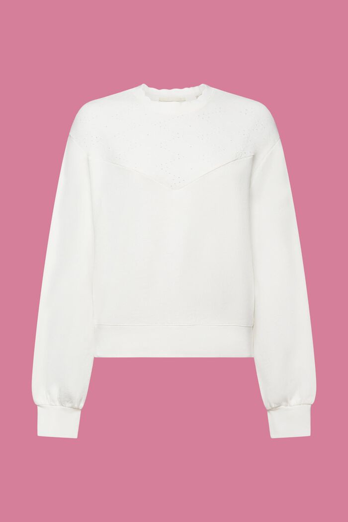 Sweatshirts, OFF WHITE, detail image number 7