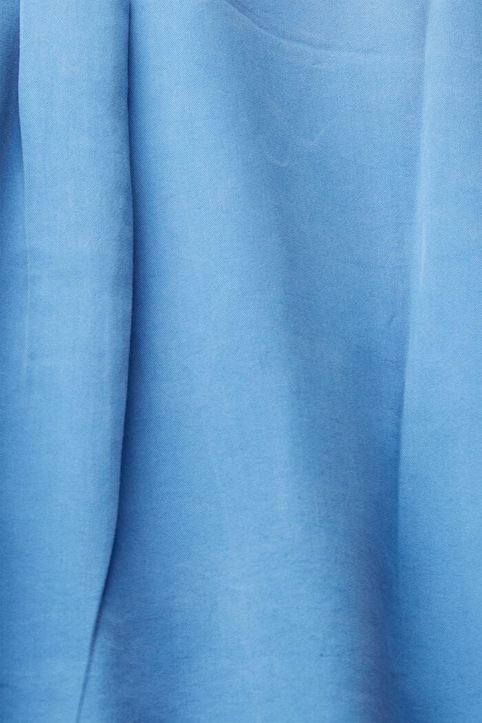 CURVY Aus TENCEL™: legere Bluse, LIGHT BLUE LAVENDER, detail image number 4