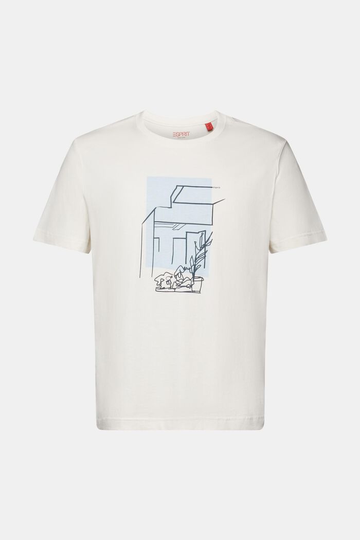 T-Shirt mit Frontprint, 100% Baumwolle, ICE, detail image number 6
