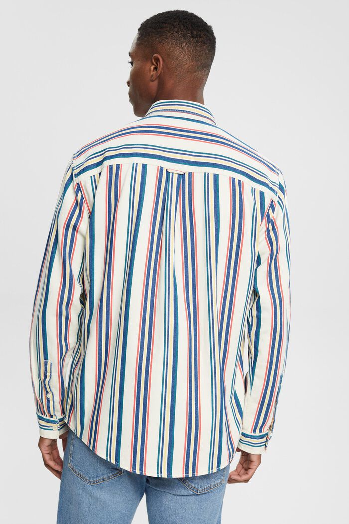Button-Down-Hemd mit mehrfarbigen Streifen, ICE, detail image number 3