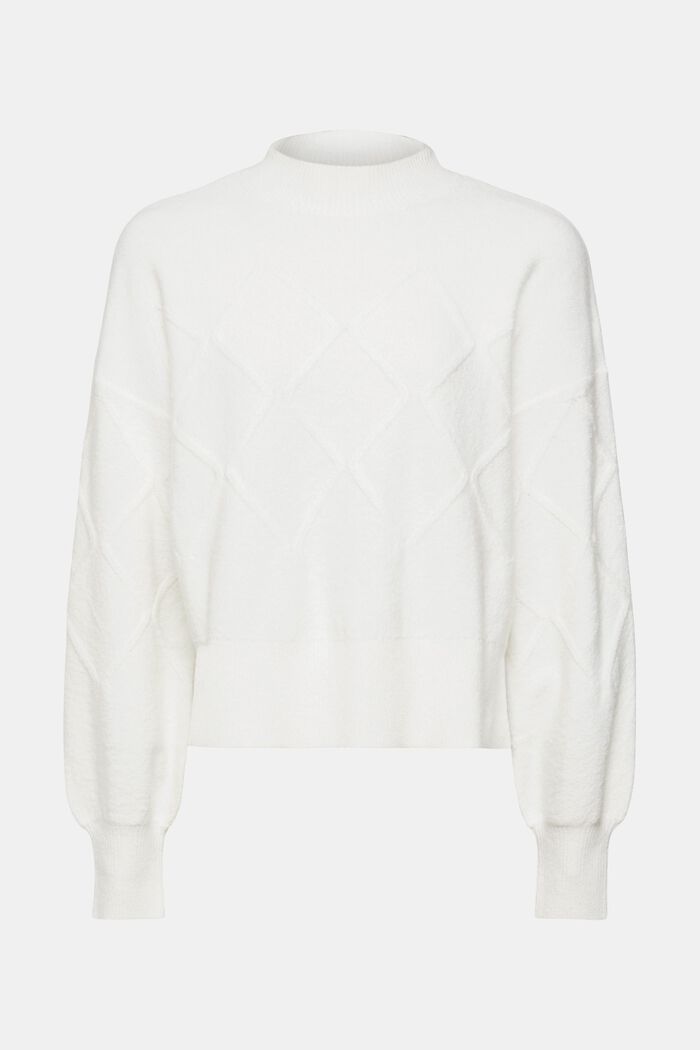 Pullover mit Argyle-Muster, OFF WHITE, detail image number 7