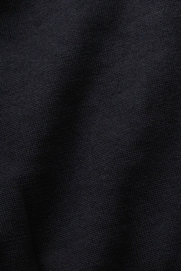Rollkragenpullover aus Strick, BLACK, detail image number 6