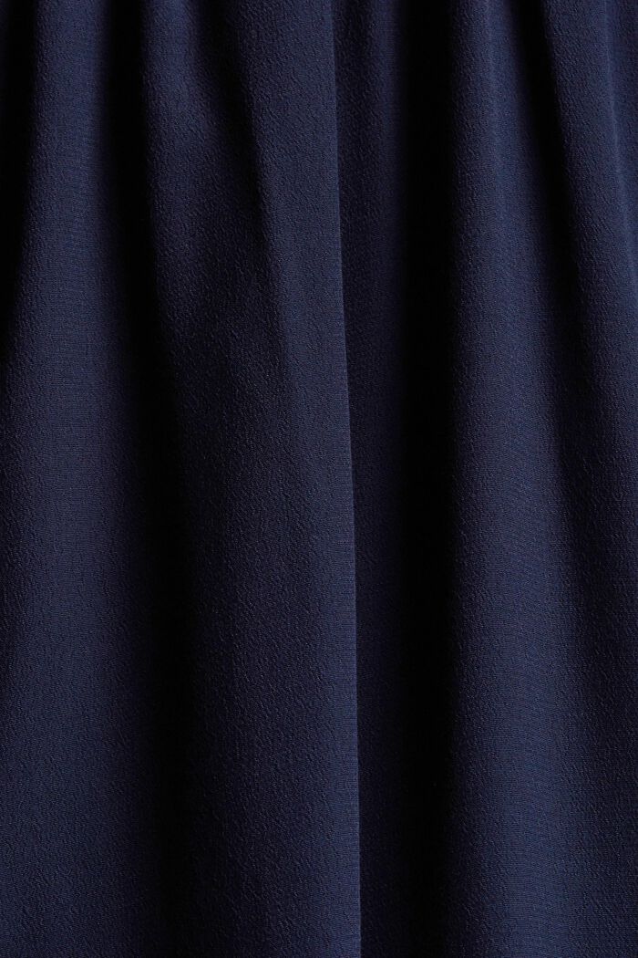 Kleid mit Rüschenkante, NAVY, detail image number 4