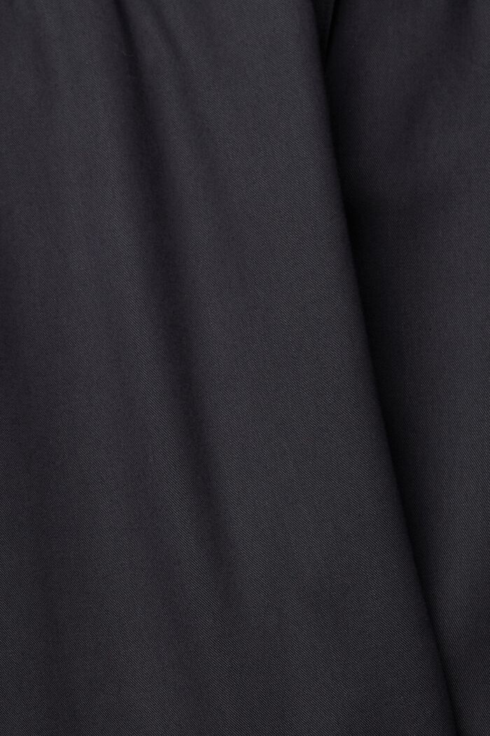 Kleid mit Kordelzug, TENCEL™, BLACK, detail image number 5