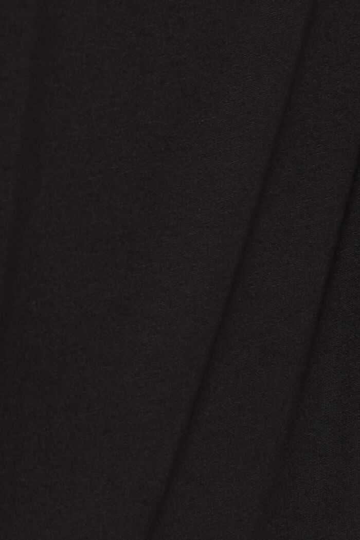 Blusenshirt mit LENZING™ ECOVERO™, BLACK, detail image number 4