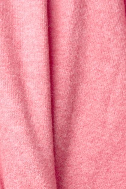 CURVY Pullover aus Wollmix, PINK, overview