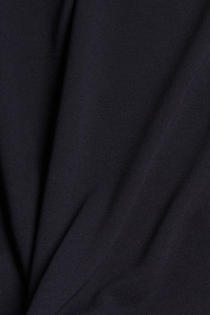 Jerseytop mit Spitze aus LENZING™ ECOVERO™, BLACK, detail image number 4