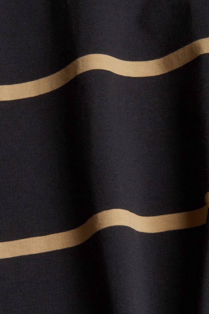 Jersey-Shirt aus 100% Baumwolle, BLACK, detail image number 5