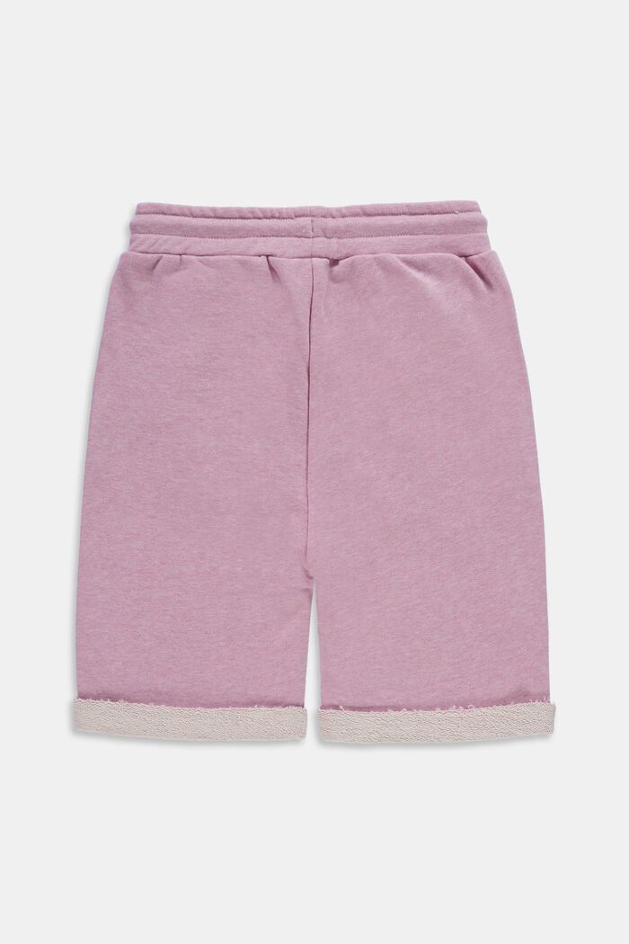 Sweat-Shorts aus Baumwolle, LIGHT PINK, detail image number 1