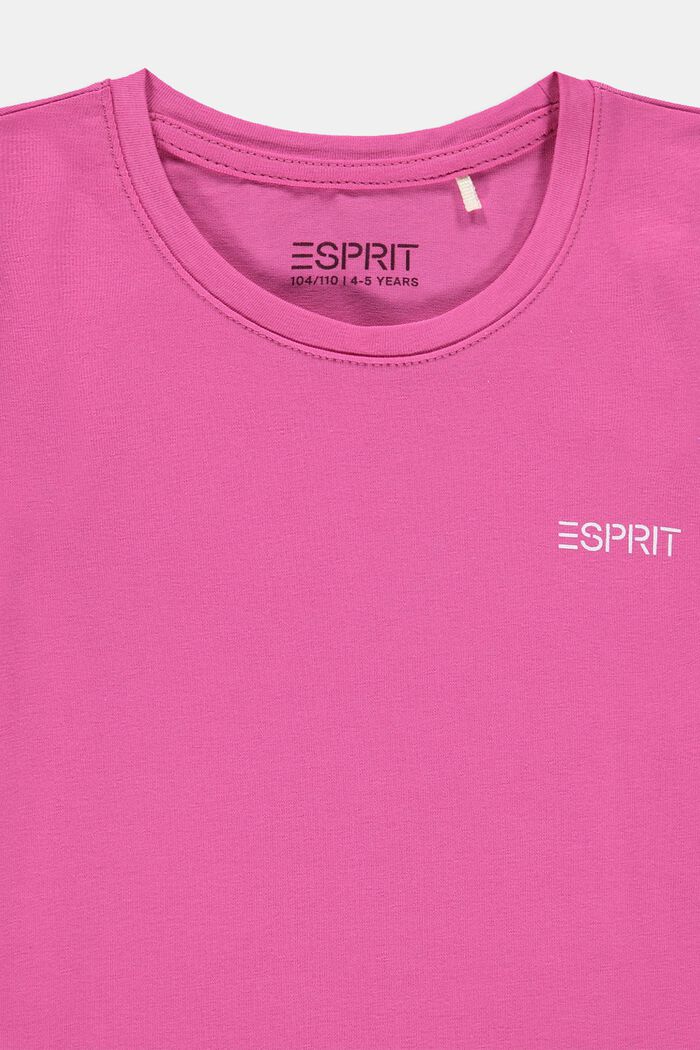 2er-Pack T-Shirts aus Baumwoll-Stretch, PINK, detail image number 2