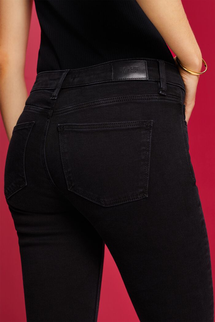 Stretch-Jeans, Baumwollmix, BLACK DARK WASHED, detail image number 2