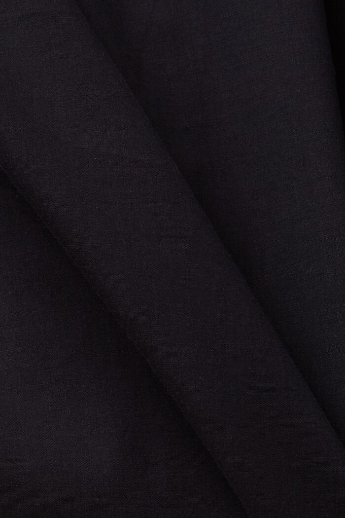Bluse mit offener Rückseite, TENCEL™, BLACK, detail image number 5