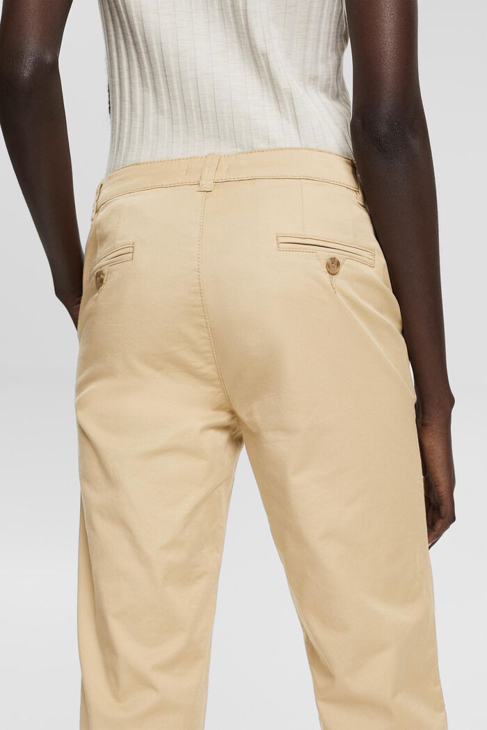 Stretch-Chino mit Lycra xtra life™, SAND, detail image number 5