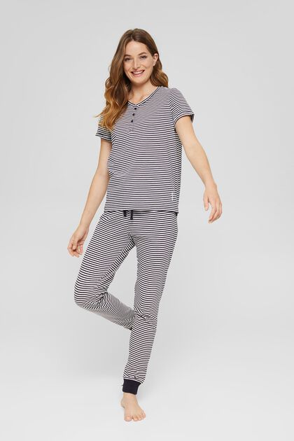Pyjama-Oberteil aus 100% Bio-Baumwolle