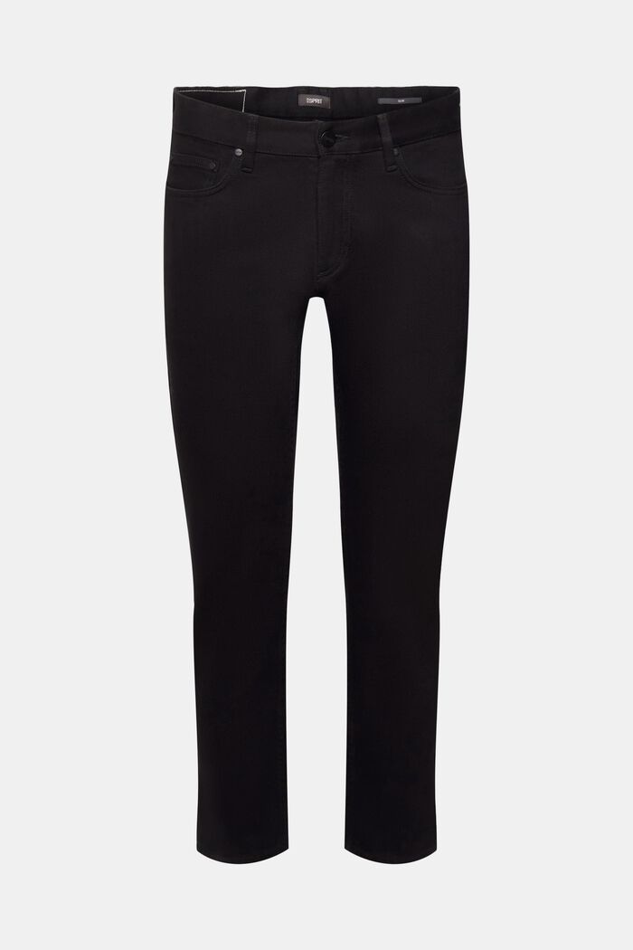Slim-Fit-Jeans, BLACK RINSE, detail image number 6