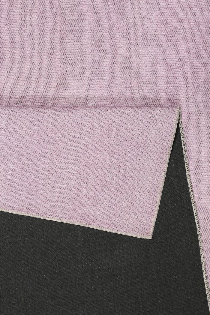 Kurzflor-Teppich mit upgecycelter Baumwolle, OLD PINK, detail image number 2