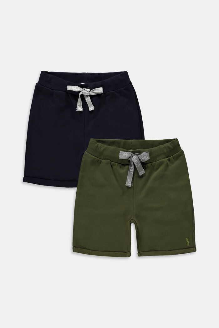 Kids Shorts & Bermudas | 2er Pack Sweat-Shorts , 100% Baumwolle - WH72031