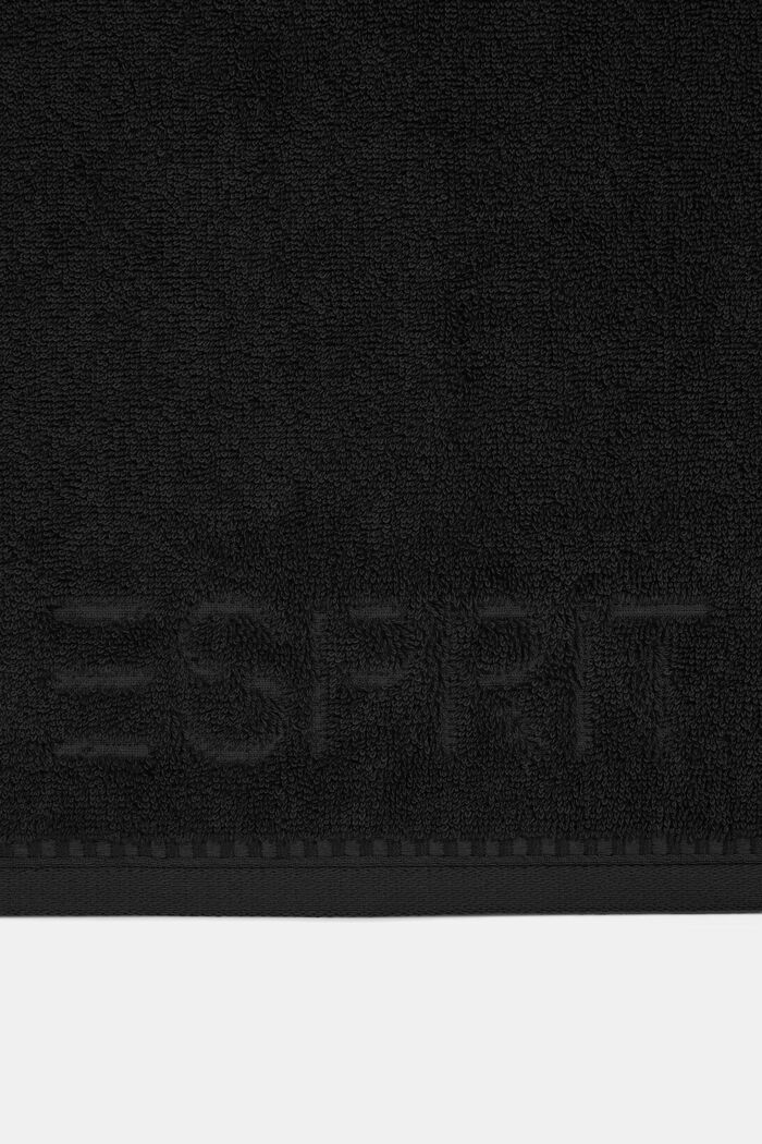 Handtuchserie aus Frottee, BLACK, detail image number 0