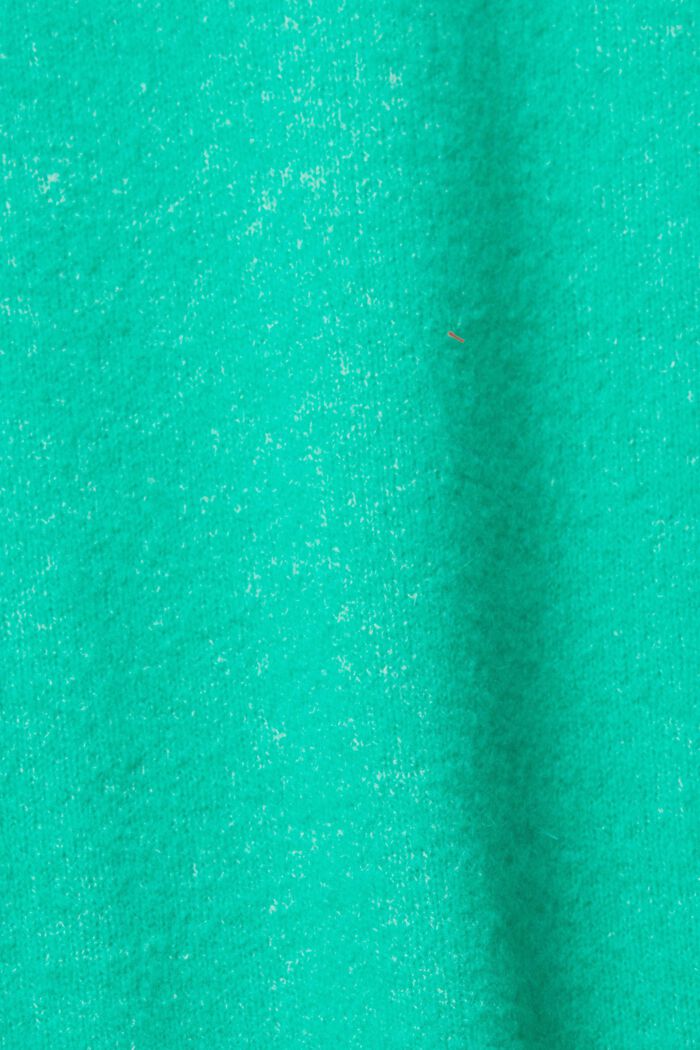 Wollmix-Pullover mit Stehkragen, LIGHT GREEN, detail image number 5