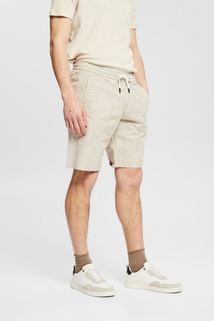 Gemusterte Baumwoll-Shorts