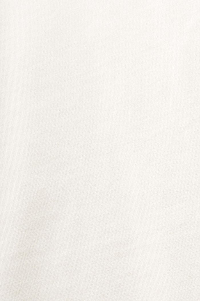 Baumwoll-T-Shirt mit Logo und Rundhalsausschnitt, OFF WHITE, detail image number 5