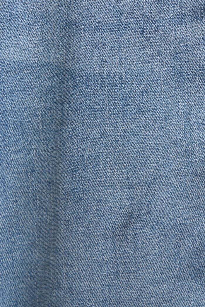 Stretch-Jeans aus Organic Cotton, BLUE LIGHT WASHED, detail image number 6