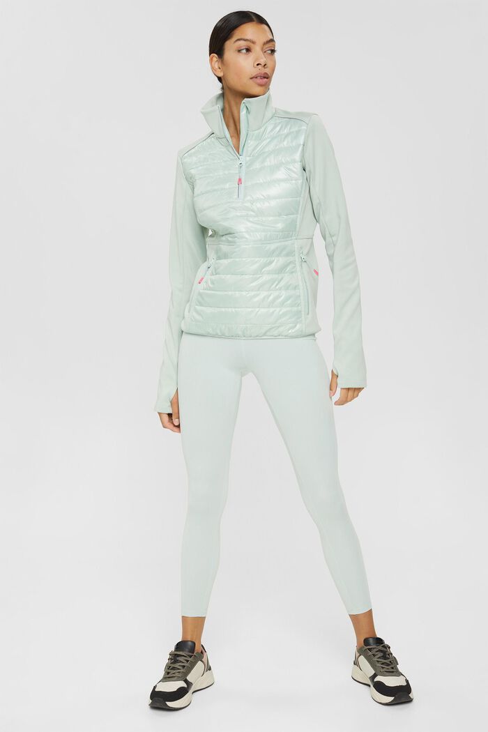 Active-Sweatshirt mit 3M™ Thinsulate™, PASTEL GREEN, detail image number 1