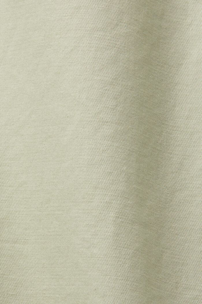Shorts aus Baumwolltwill, LIGHT GREEN, detail image number 6