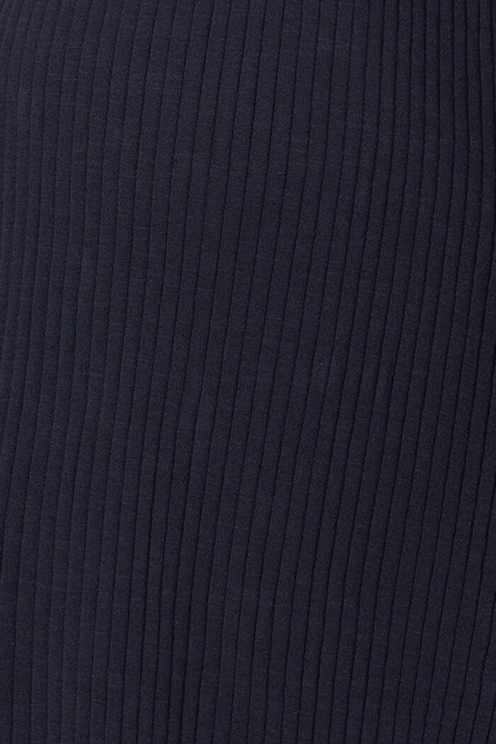 Feinstrickkleid aus 100% Bio-Baumwolle, NIGHT SKY BLUE, detail image number 3