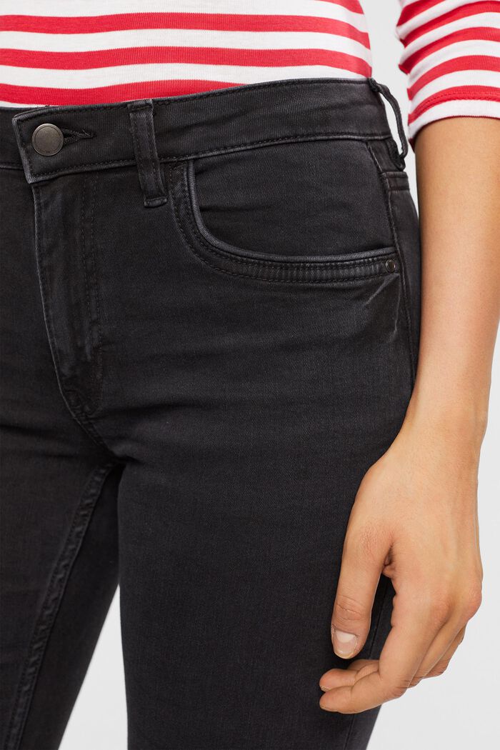 Elastische Slim-Fit Jeans, BLACK DARK WASHED, detail image number 0