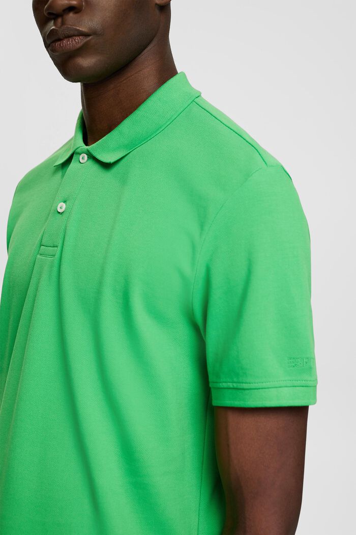 Slim Fit Poloshirt, GREEN, detail image number 2