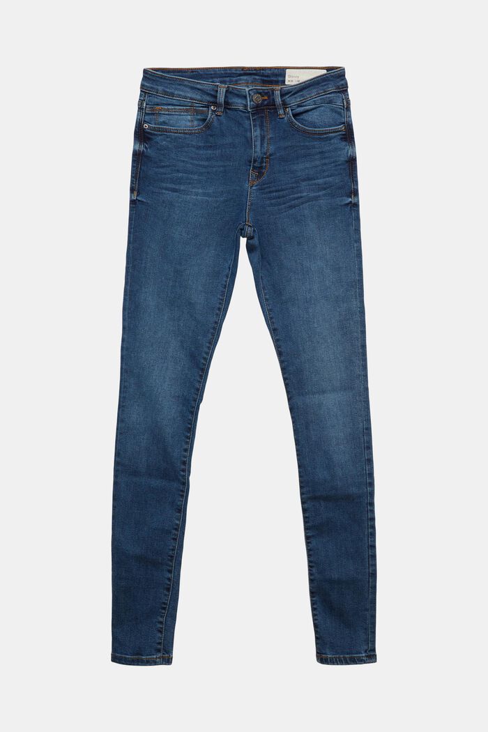 Washed Jeans mit Bio-Baumwolle, BLUE MEDIUM WASHED, detail image number 0