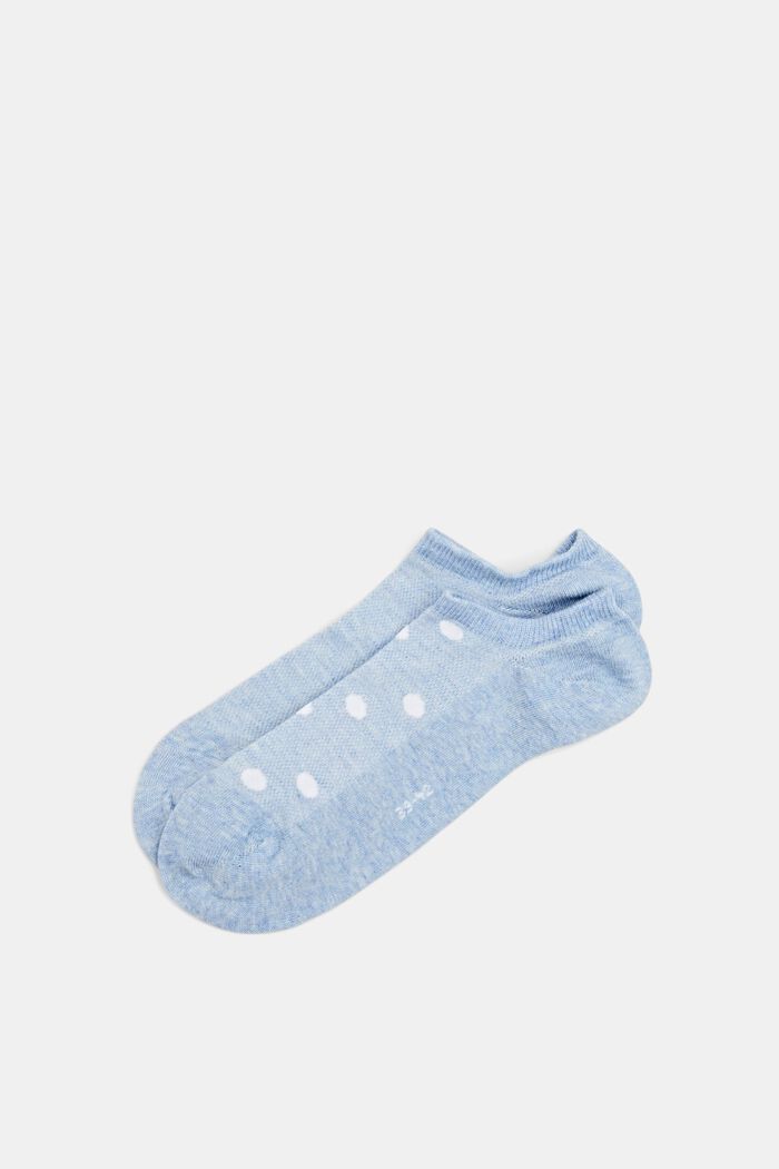 2er-Pack: Sneaker-Socken mit Tupfen