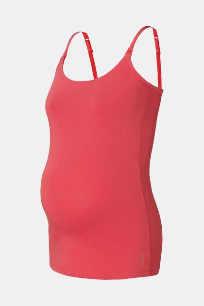 Top aus Organic Cotton, RED, overview