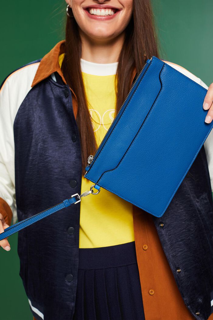 Tasche mit Handgelenkschlaufe, BRIGHT BLUE, detail image number 4