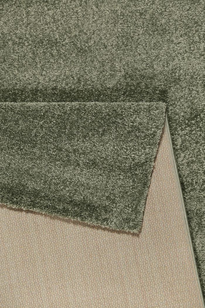 Web-Teppich, einfarbig und weich, DARK GREEN, detail image number 2
