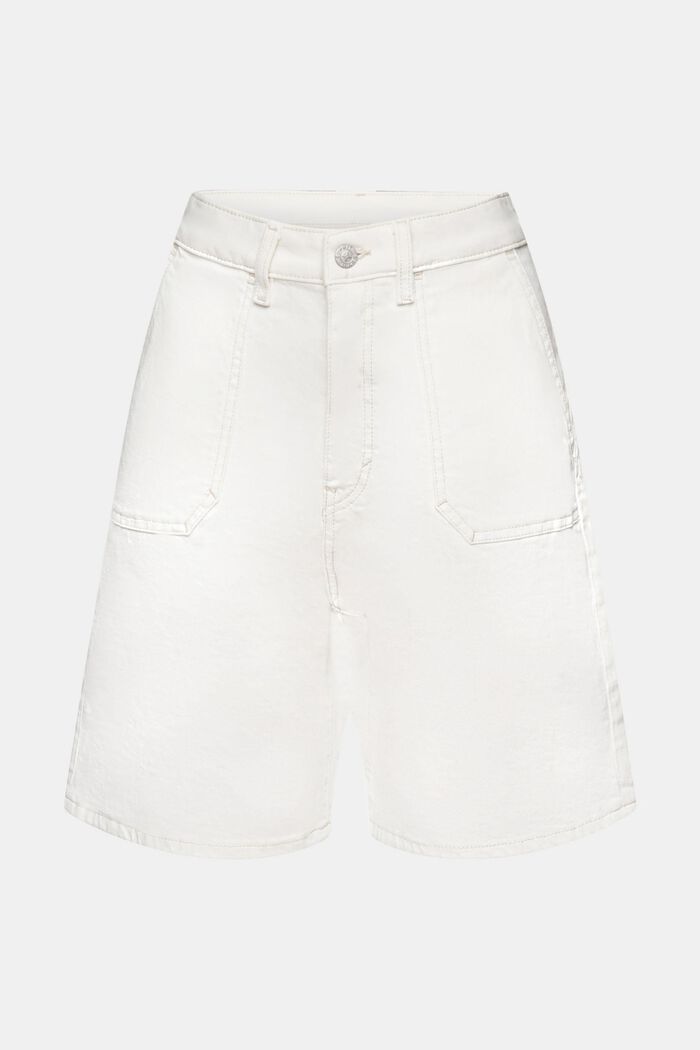 Shorts mit hohem Bund, OFF WHITE, detail image number 7