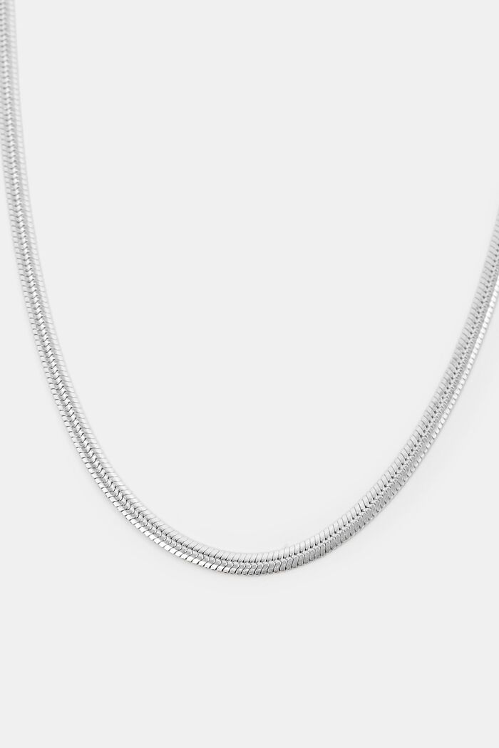 Halskette aus Sterlingsilber mit Animal-Struktur, SILVER, detail image number 1