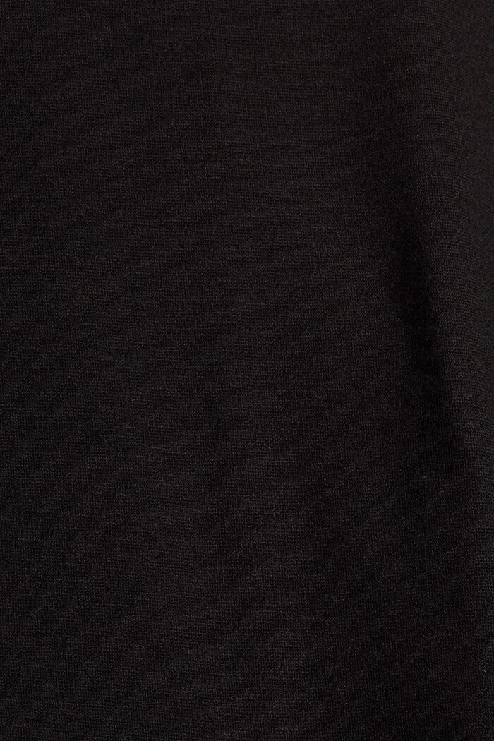 Jerseykleid mit LENZING™ ECOVERO™, BLACK, detail image number 4